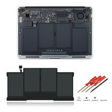 Load image into Gallery viewer, 54.4Wh A1496 Battery for Mid 2013 2014 Early 2014 2015 Apple MacBook Air 13&quot; A1466 EMC 2559 2632 2925 MD760 MD761 MD231 232 MJVE2 MJVG2 2017 MQD32 42 52 MacBook Air 13 Inch A1466 Battery A1496