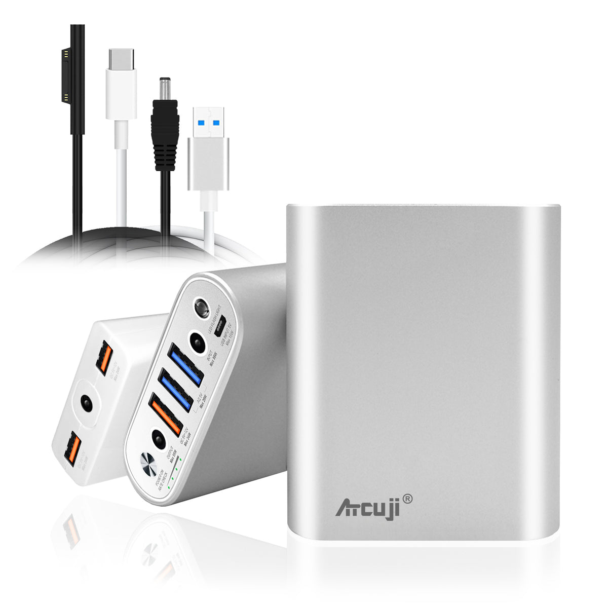 Surface External Battery for Microsoft Laptop Tablet BatPower