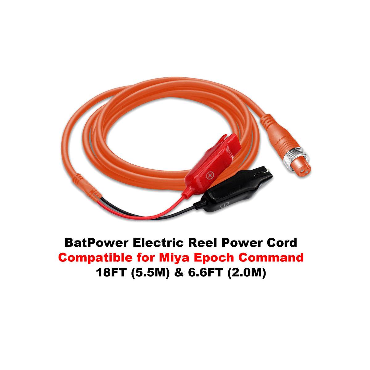 Fishing Battery Power Cord for Miya Epoch Electric Reels – BatPower