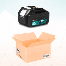 Load image into Gallery viewer, BL1860B 6.5Ah 18 Volt Lithium ion Battery for Makita 18V Battery 6.0Ah 5.0Ah 4.0Ah 3.0Ah 2.0Ah BL1860B BL1850B BL1840B BL1830B BL1820B Compatible with Makita 18V LXT Battery
