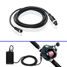 Load image into Gallery viewer, 1.65FT-11.5FT Electric Reel Battery Power Cable for Daiwa Shimano Fishing Reel Super Air Cord BM LB ProF 2 ProF PrB ProS 0.5M/1M/2M/3M