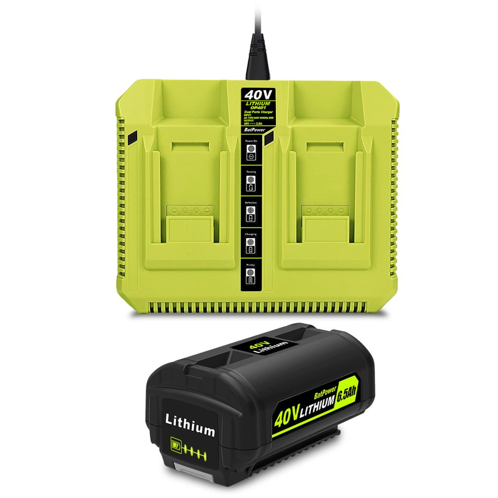 Ryobi 40V Battery and Charger