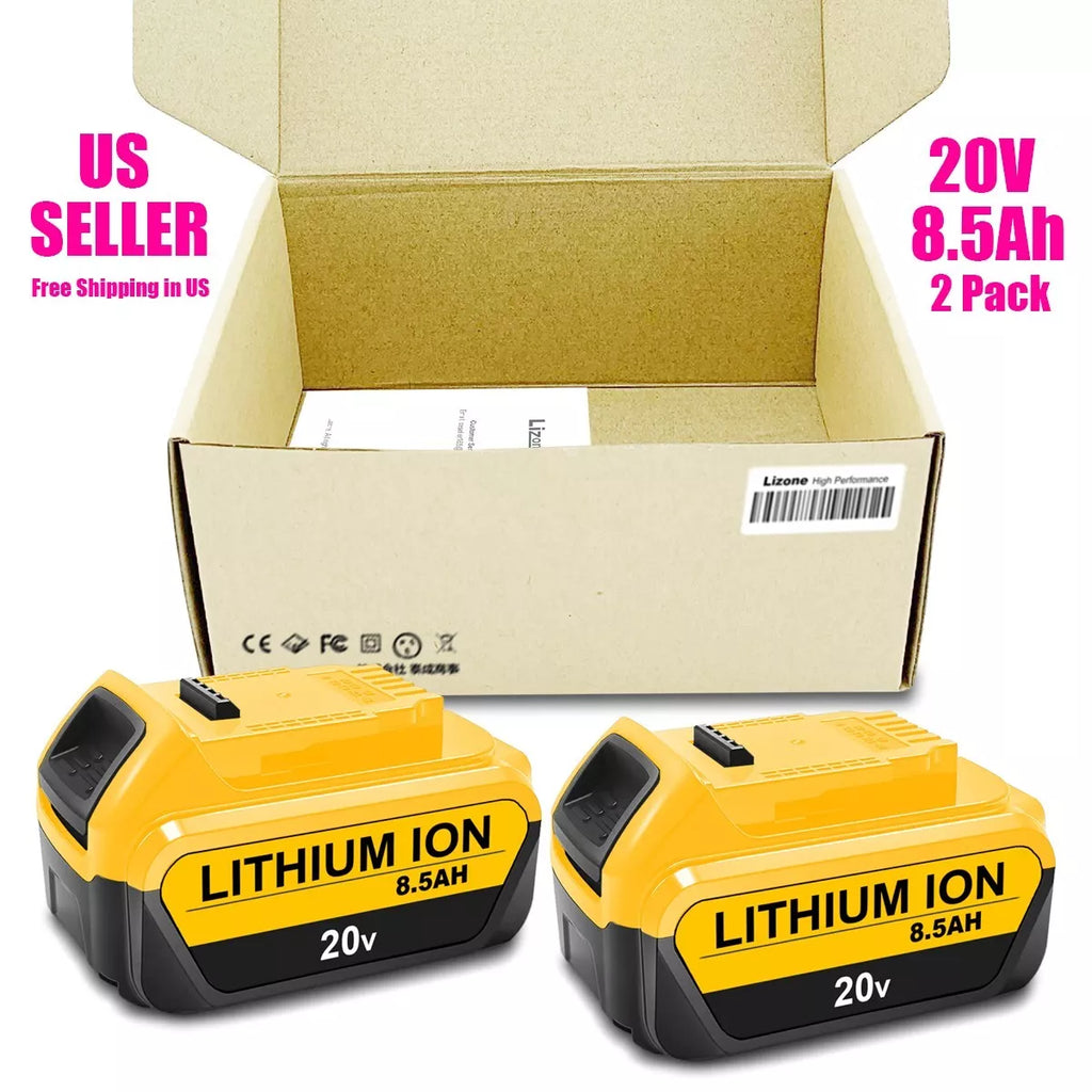 20V 60V Battery & Charger – Compatible with DEWALT 20V Max and 60V Tools