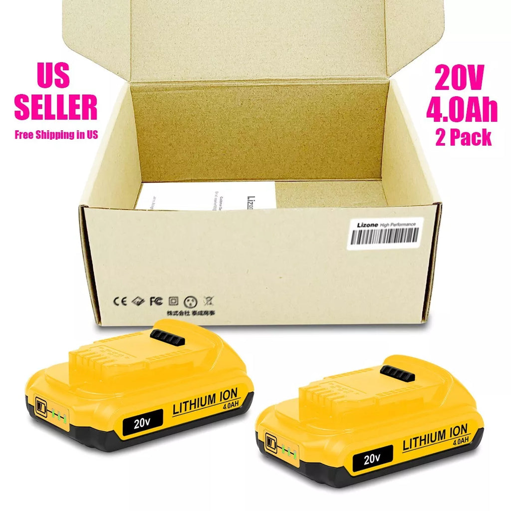 20V 60V Battery & Charger – Compatible with DEWALT 20V Max and 60V Tools