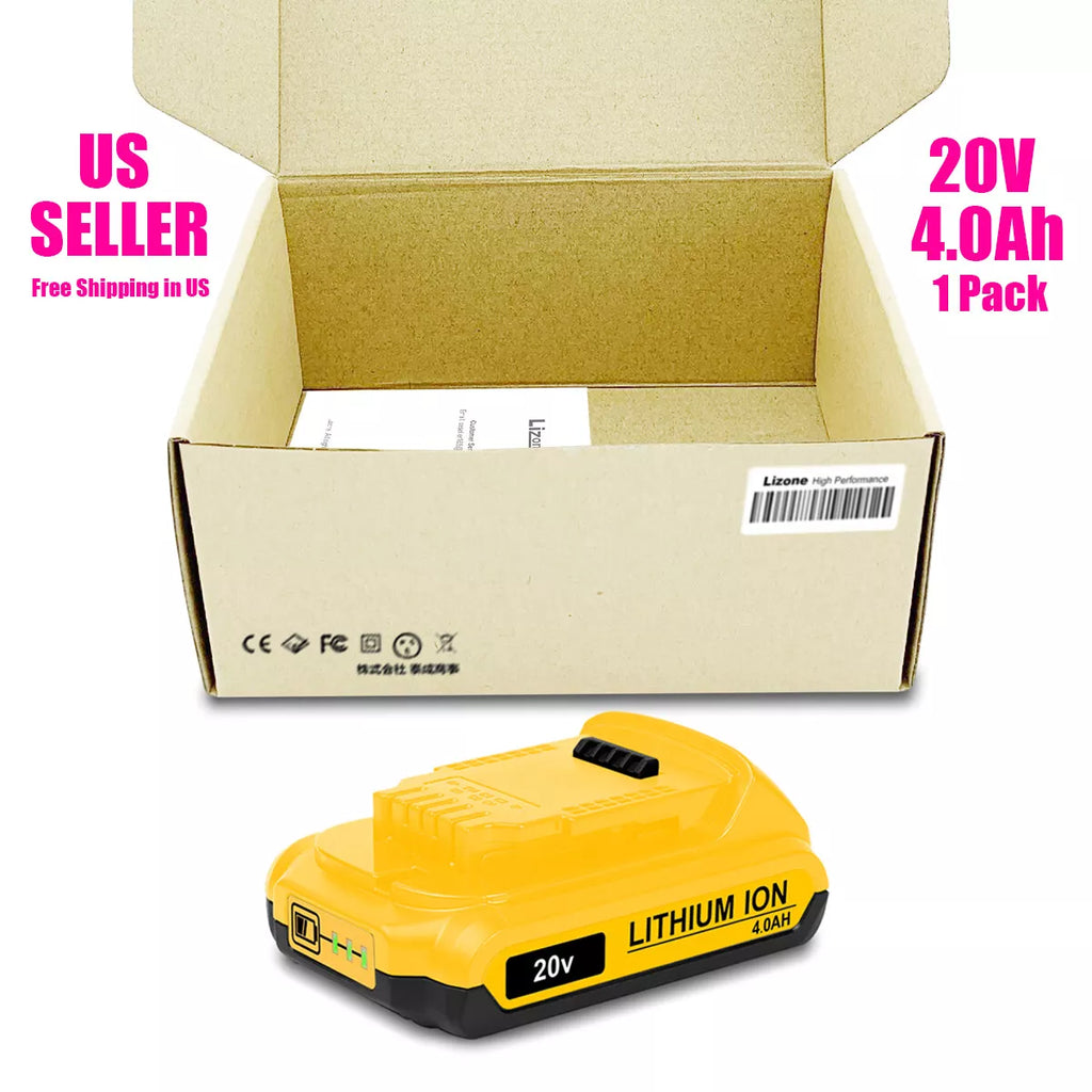 20V 60V Battery & Charger – Compatible with DEWALT 20V Max and 60V Tools