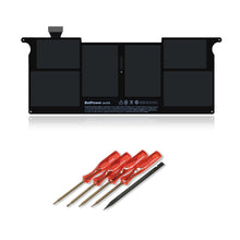 Load image into Gallery viewer, 35Wh A1375 Battery for Late 2010 Apple MacBook Air 11&quot; A1370 EMC 2393 MC505LL/A MC505LZ/A MC506LL/A BTO MC506J/A MC507LL/A Apple A1370 Battery A1375