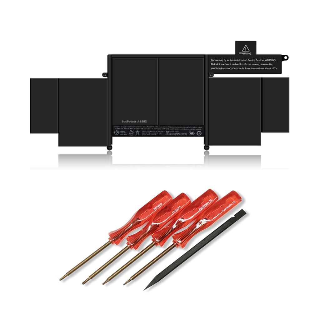 74.9Wh A1582 Battery for Early 2015 Apple MacBook Pro 13" Retina A1502 EMC 2835 MF839LL/A MF840LL/A MF841LL/A MF842LL/A MF843LL/A A1502 Battery A1582
