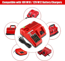 Load image into Gallery viewer, 48-59-1808 Fast Charger for Milwaukee 12V M12 Battery Rapid Charger