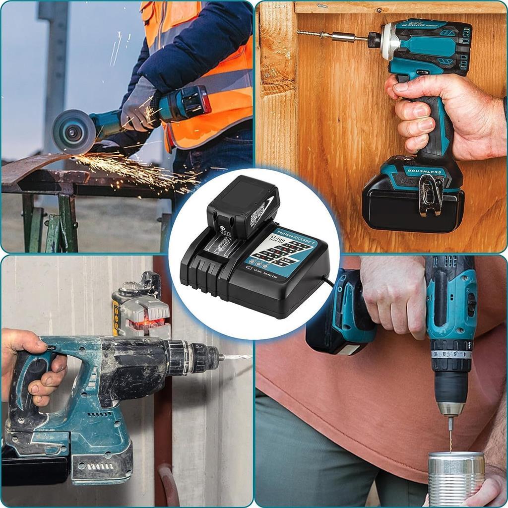 14.4V-18V 6.5A DC18RC Rapid Charger for Makita 18 Volts Battery Charger