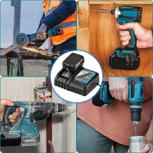 Load image into Gallery viewer, 18V Rapid Charger DC18RC for Makita 18V 6.0Ah BL1860B Battery Charger