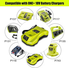 Load image into Gallery viewer, P117 Rapid Charger for Ryobi 18V 6.0Ah P193 PBP007 ONE+ Battery Charger