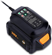 Load image into Gallery viewer, 20V Charger WA3742 for Worx 20V PowerShare 6.0Ah 5.0Ah Battery Charger