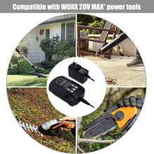 Load image into Gallery viewer, 20V Charger for Worx 20V WA3578 4.0Ah WA3575 2.0Ah Battery Rapid Charger
