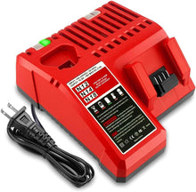 Load image into Gallery viewer, 48-59-1808 Fast Charger for Milwaukee 12V M12 Battery Rapid Charger