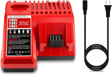 Load image into Gallery viewer, 48-59-1808 Fast Charger for Milwaukee 12V M12 Battery Rapid Charger