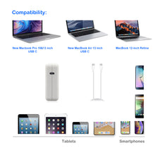 Load image into Gallery viewer, A1719 87W USB-C Charger with USB C cable for Apple MacBook Pro Air 87W 67W USB-C Laptop Power Supply A1719 Ac Adapter