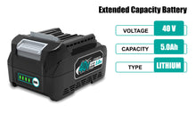 Load image into Gallery viewer, 40V 5.0Ah XGT Lithium-Ion Battery for Makita Cordless Tools BL4050 BL4040 BL4050F BL4025