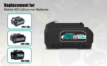 Load image into Gallery viewer, 40V 5.0Ah XGT Lithium-Ion Battery for Makita Cordless Tools BL4050 BL4040 BL4050F BL4025