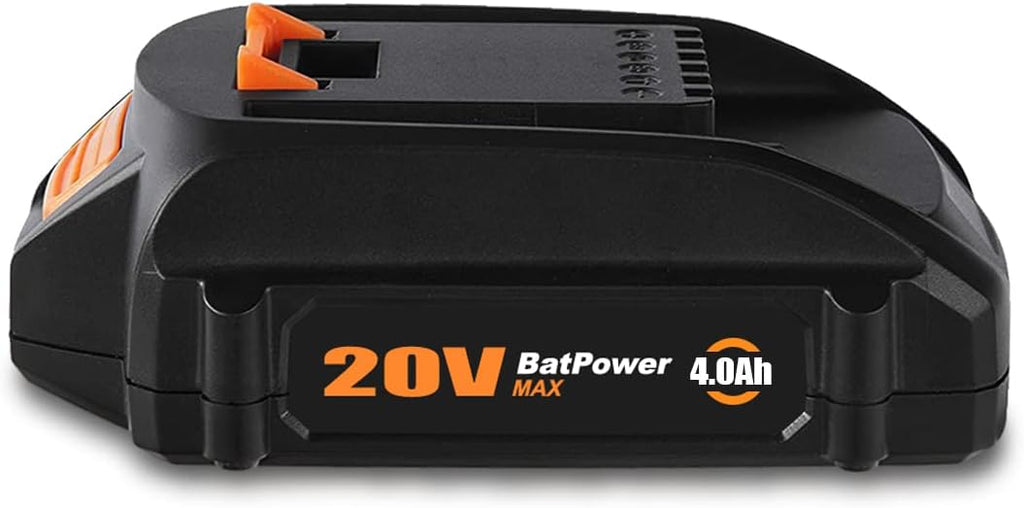WA3575 20V 4.0Ah Compact Battery Replacement for WORX 20V Battery 2.0Ah 3.0Ah 1.5Ah WG630 WG322 WG543 WG163 WA3520 WA3525 WA3575 20V Lithium ion Battery