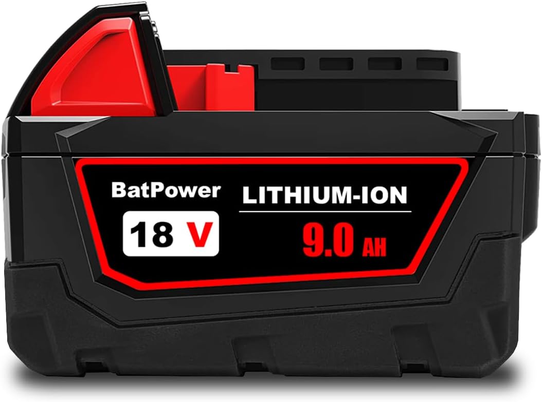 18V High Output Battery for Milwaukee Tools -9Ah M18 – BatPower