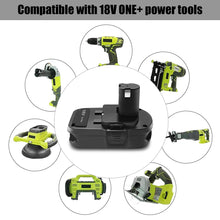 Load image into Gallery viewer, New 6.5Ah 6.0Ah For RYOBI P108 High Capacity 18V One+ Plus Battery P117 Charger