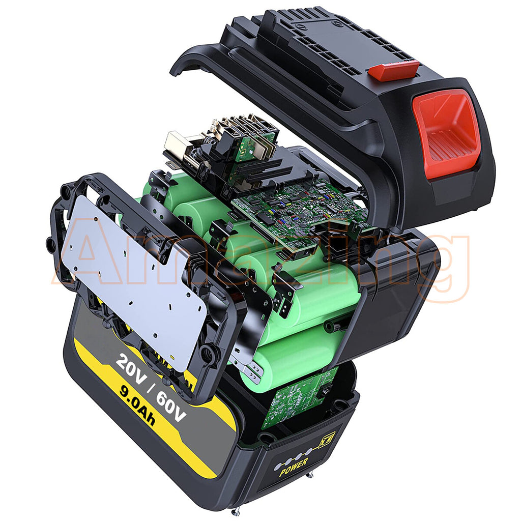 20V/60V/120V 9Ah Battery for Flexvolt MAX DCB606 DCB612 DCB606-2 DCB609-2 DCB204