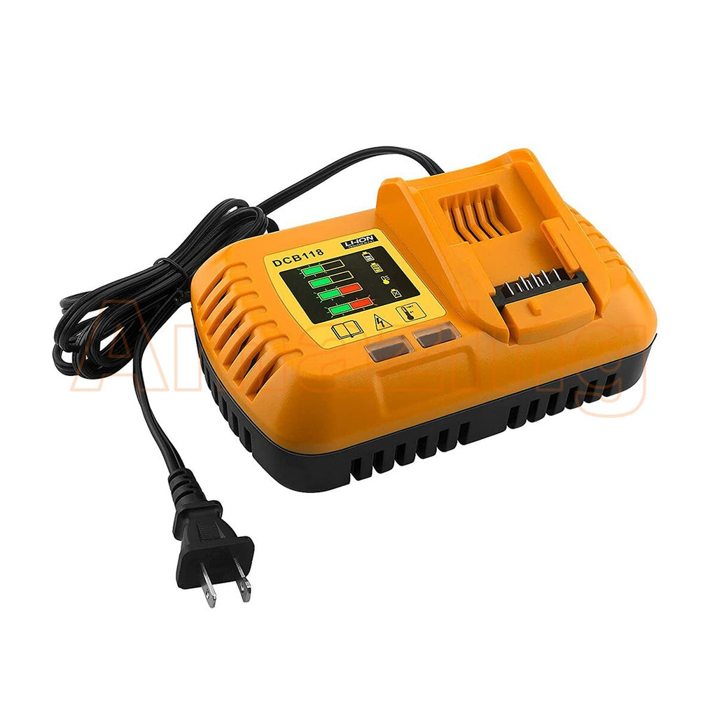 NEW 20/60V DCB118 Rapid Fast Charger for Dewalt MAX Lithium-Ion FLEXVOLT Battery
