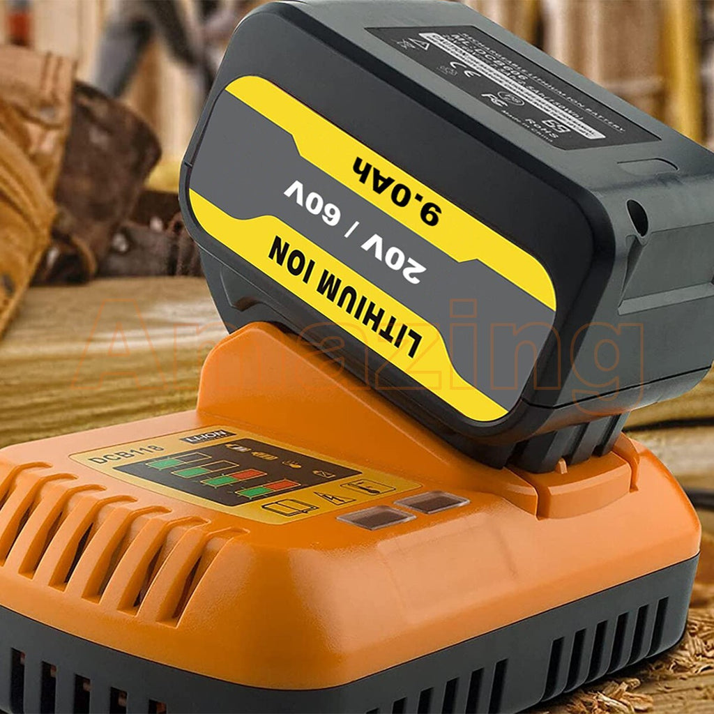 NEW 20/60V DCB118 Rapid Fast Charger for Dewalt MAX Lithium-Ion FLEXVOLT Battery