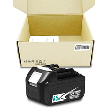 Load image into Gallery viewer, Makita 18V 6.5Ah Lithium-Ion Battery BL1860B BL1850B BL1840B BL1830B