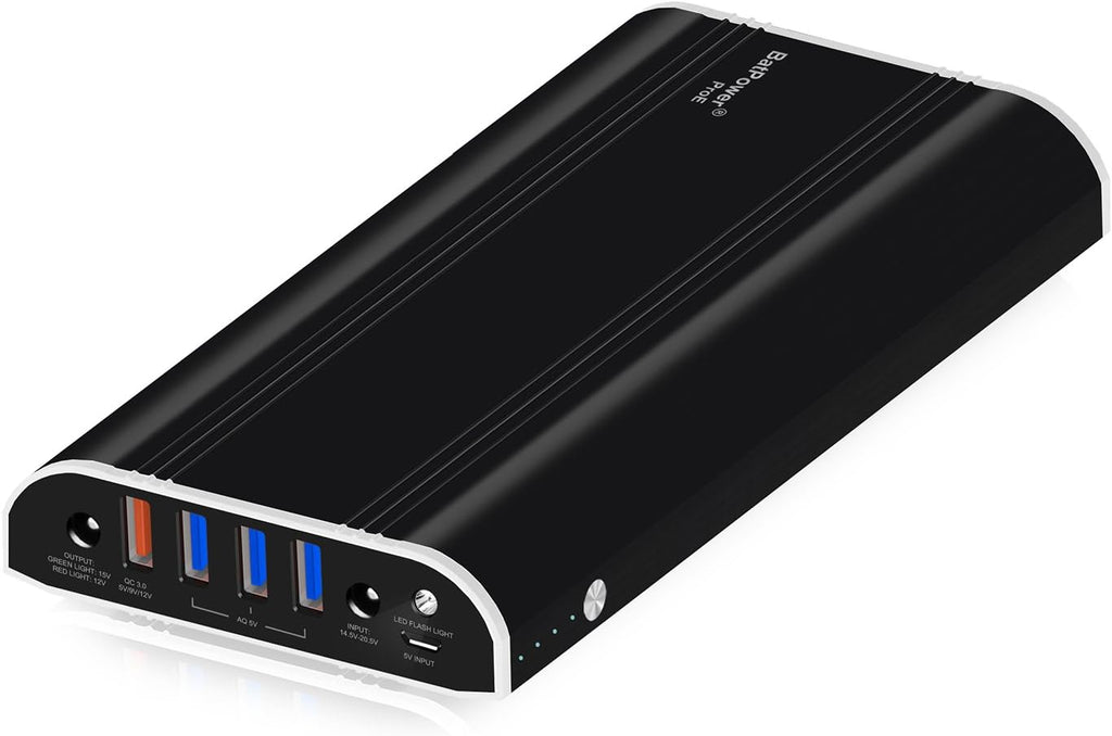 ProE Surface External Battery for Microsoft Surface Laptop Book Surface Pro Go Portable Charger Power Bank with 4 USB Ports Quick Charge for Tablet or Smartphone 24000mAh/36000mAh