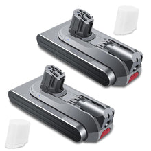 Load image into Gallery viewer, BatPower 2 Pack 6500mAh 25.2V V12 Replacement Battery for Dyson V12 Detect Slim SV20 SV26 SV30 SV34 SV35 SV46 965470-01 394167-1 386706-85 Vacuum Cleaner Batteries