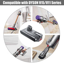 Load image into Gallery viewer, BatPower 2 Pack 6500mAh 25.2V V12 Replacement Battery for Dyson V12 Detect Slim SV20 SV26 SV30 SV34 SV35 SV46 965470-01 394167-1 386706-85 Vacuum Cleaner Batteries