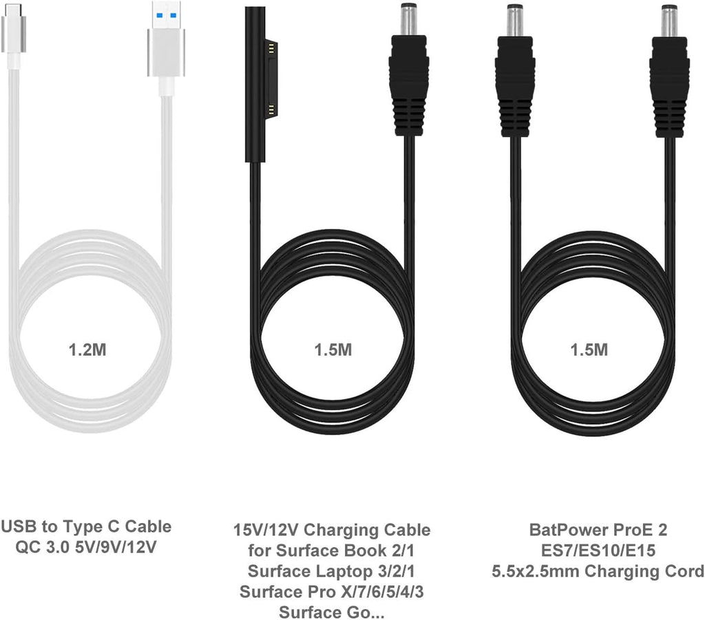 120W Surface Laptop Car Charger High Power Delivery for Microsoft Surface Laptop Book Go Surface Pro Car Charger 12-24V DC Auto Vehicle Charger CCS2