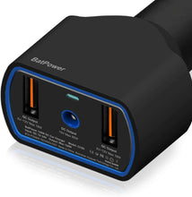 Load image into Gallery viewer, 120W Surface Laptop Car Charger High Power Delivery for Microsoft Surface Laptop Book Go Surface Pro Car Charger 12-24V DC Auto Vehicle Charger CCS2