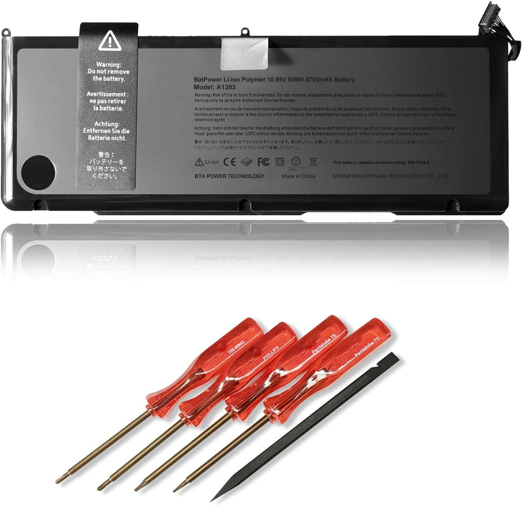 Battery A1383 For Apple MacBook Pro 17 inch A1297 2011 Version 020-7149-A10 MC725LL/A MD311LL/A MB604LL/A - 7 Battery A1383 For Apple MacBook Pro 17 inch A1297 2011 Version 020-7149-A10 MC725LL/A MD311LL/A MB604LL/A - 7