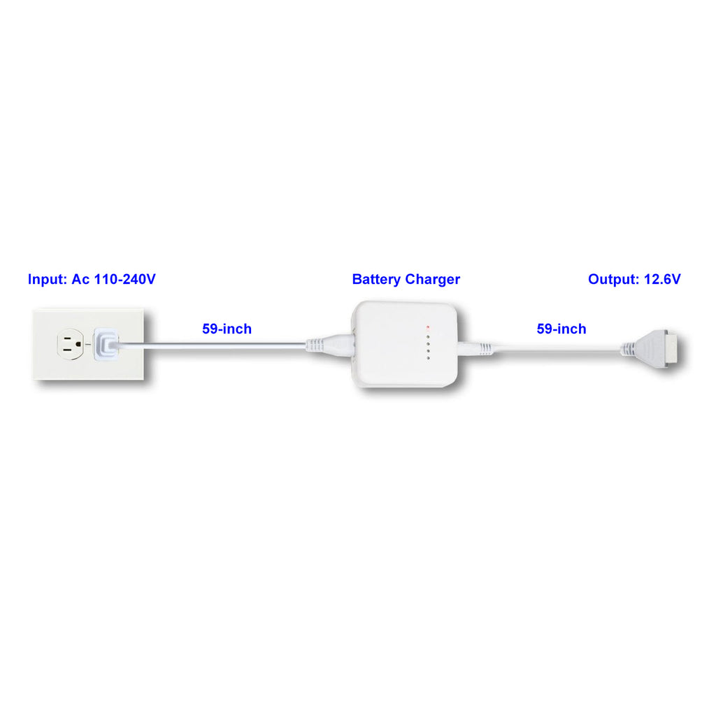 12.6V Laptop Battery Charger for Apple MacBook Pro A1175 A1189 A1185 10.8V-11.1V Batteries