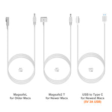 Load image into Gallery viewer, 120W Laptop Charger Slim High Power Delivery for Apple MacBook Pro/Air Charger Magsafe 2 Charger 85W 60W 45W Power Supply Ac adapter A90