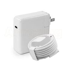 Load image into Gallery viewer, A2166 96W USB-C Charger with USB C cable for Apple MacBook Pro Air 96W USB-C Laptop Power Supply A2166 Ac adapter