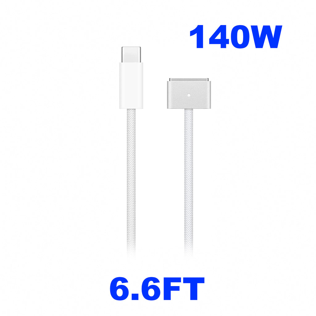 MLYV3AM/A 140W USB-C to Magsafe 3 Charger Cable for MacBook M1 A2452 Power Supply Adapter Magsafe 3 Charge Cable 6.6FT