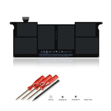 Load image into Gallery viewer, 35Wh A1375 Battery for Late 2010 Apple MacBook Air 11&quot; A1370 EMC 2393 MC505LL/A MC505LZ/A MC506LL/A BTO MC506J/A MC507LL/A Apple A1370 Battery A1375