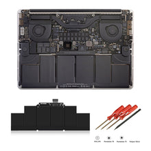 Load image into Gallery viewer, 95Wh A1417 Battery for Mid 2012 Early 2013 Apple MacBook Pro 15&quot; Retina A1398 EMC 2512 2673 Core i7 MC975 MC976 ME665 ME664 A1398 Battery A1417