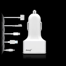 Load image into Gallery viewer, AT13MC Car Charger with 130W Power Delivery for Apple Car Power Supply 85W MagSafe 2 1 Car Charger MacBook Pro Car Charger adapter MacBook Air Quick Charge iPhone iPad Samsung Galaxy Google Tablet Smartphone