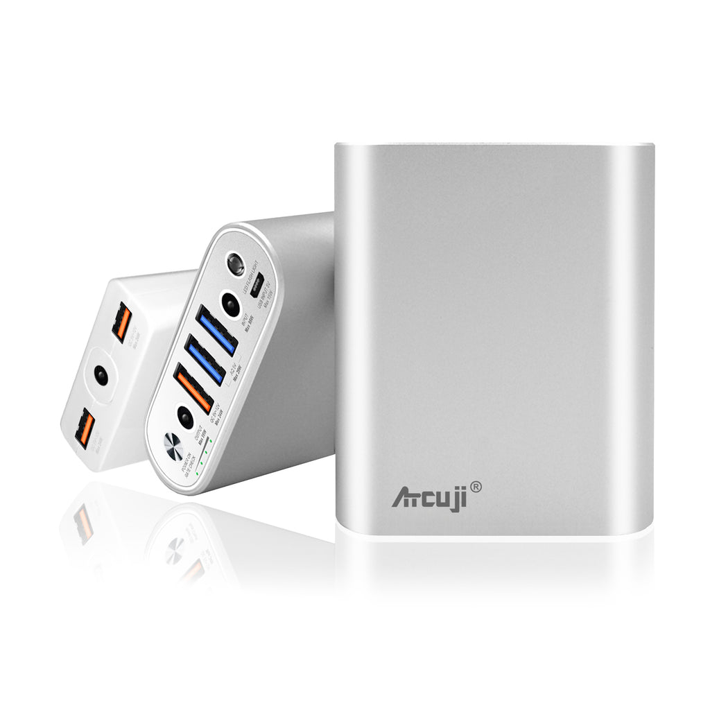 AT15DA 15000mAh Surface Laptop Portable Charger + Slim Charger for Microsoft Surface Pro Laptop Go Portable Charger Power Bank (TSA Approved)