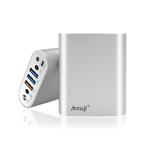 Load image into Gallery viewer, AT15DS 15000mAh Surface Pro Portable Charger 140W Power Delivery for Microsoft Surface Pro Laptop Power Bank Surface Go External Battery iPhone iPad Samsung Galaxy Google Pixel Power Bank-(TSA-Approved)