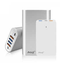 Load image into Gallery viewer, AT20PA 20000mAh USB C External Battery + adapter 120W 61W Power Delivery for Apple MacBook Pro Air USB C External Battery Microsoft Surface Pro Laptop Portable Charger HP Dell Razer Lenovo Asus laptop tablet (TSA Approved)