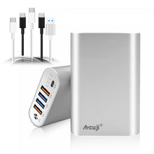 Load image into Gallery viewer, AT20PD 20000mAh USB C Portable Charger 120W 61W Power Delivery for Apple MacBook Air USB-C Power Bank Microsoft Surface USB C External Battery iPhone iPad Samsung Google Tablet Smartphone