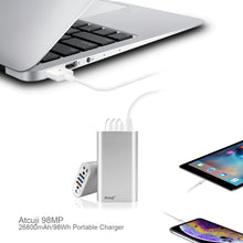 Load image into Gallery viewer, AT26DM 26800mAh Power Bank 130W Power Delivery for Apple MacBook Pro MacBook Air Portable Charger iPhone iPad External Battery-(TSA-Approved)