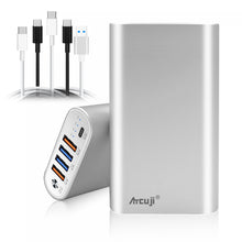 Load image into Gallery viewer, AT26PD 26800mAh USB-C Power Bank 150W Power Delivery for Apple MacBook Pro Air USB C External Battery Microsoft Surface Pro Laptop Portable Charger HP Dell Razer Lenovo Asus laptop tablet (TSA Approved)