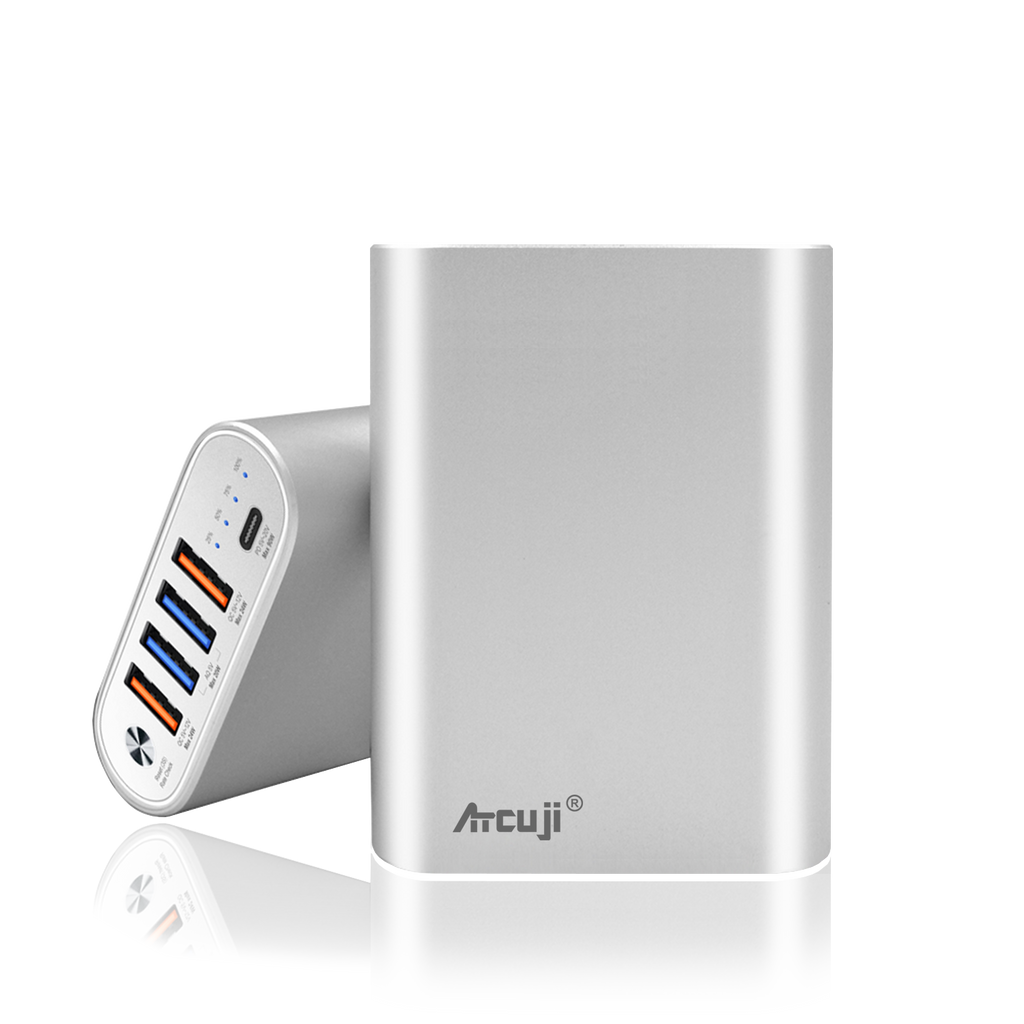 AT20PD 20000mAh USB C Portable Charger 120W 61W Power Delivery for Apple MacBook Air USB-C Power Bank Microsoft Surface USB C External Battery iPhone iPad Samsung Google Tablet Smartphone