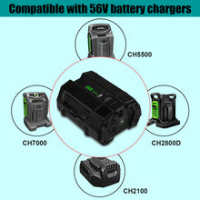 Load image into Gallery viewer, BA4200T 56V 7.5Ah Battery Replacement for EGO 56V Lithium-Ion Battery 7.5Ah Compatible with EGO 56V 5.0Ah BA2800 BA2800T 7.5Ah BA4200T BA4200 Battery